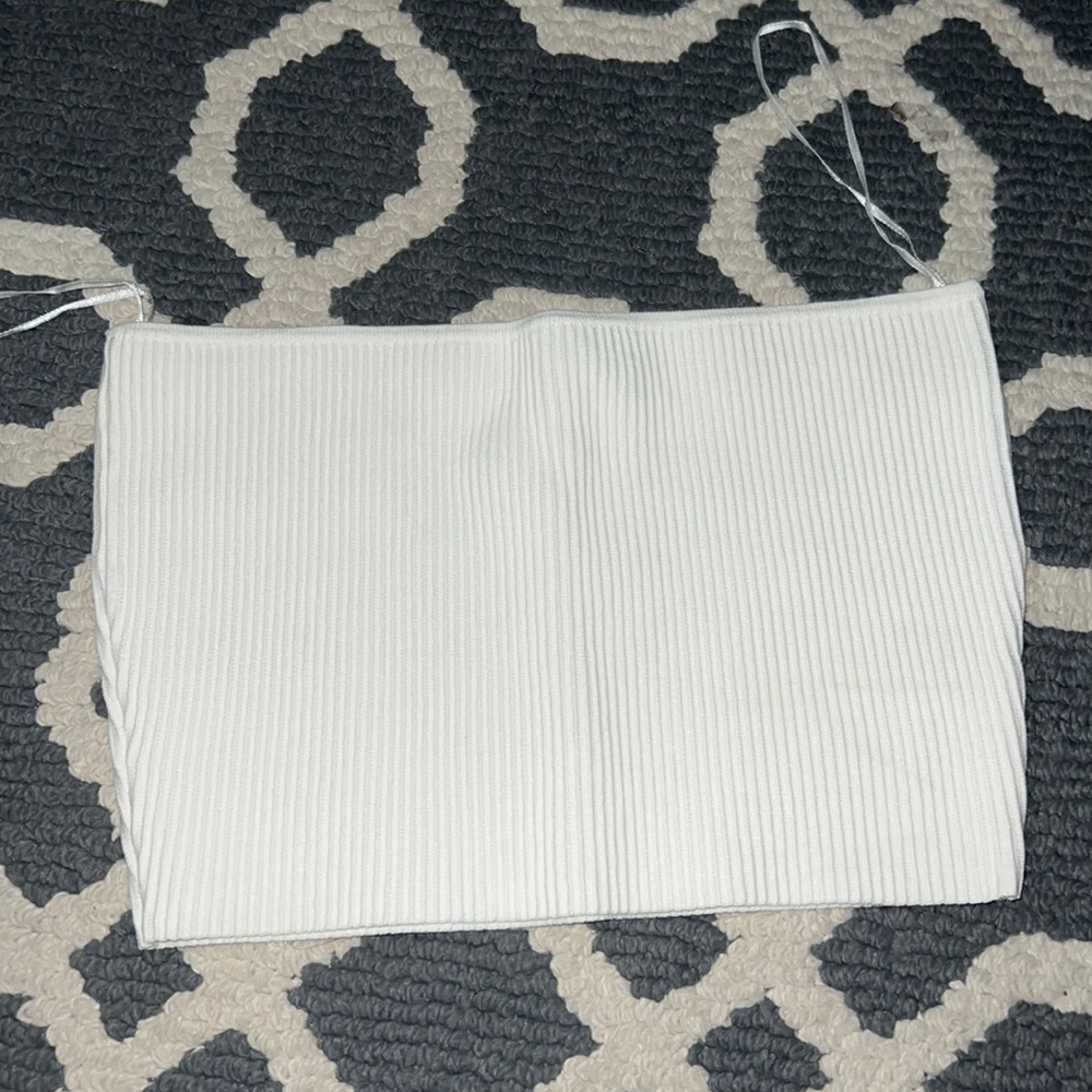 white tube top